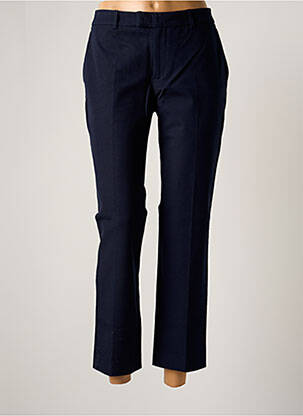 Pantalon 7/8 țesătură poplin albastru LEON & HARPER femeie