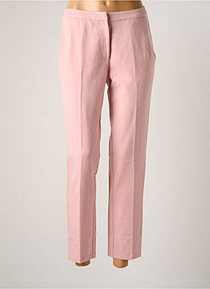 Pantalon 7/8 talie cu cleme mărime normală roz MINIMUM femeie