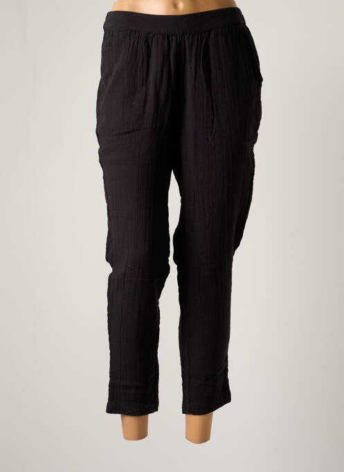 Pantalon 7/8 negru ICHI femeie