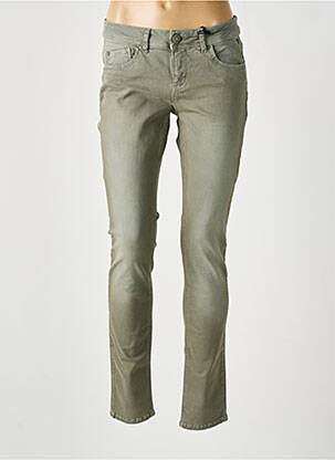 Pantalon slim verde FREEMAN T.PORTER femeie