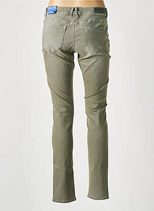 Pantalon slim buzunare verde FREEMAN T.PORTER femeie