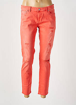 Pantalon slim buzunare portocalie LTB femeie