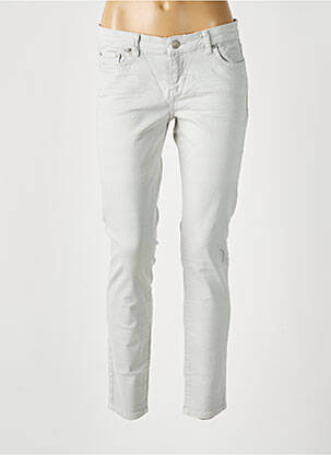 Pantalon slim buzunare gri LTB femeie