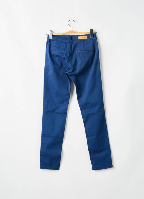 Pantalon slim albastru HAPPY femeie