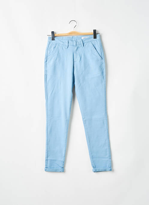 Pantalon slim albastru REIKO femeie