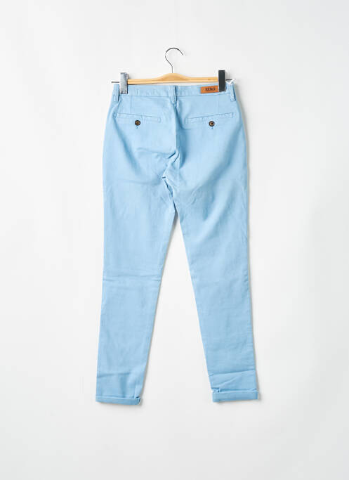 Pantalon slim albastru REIKO femeie