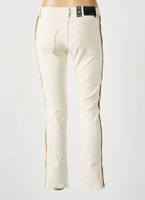 Pantalon slim bej SCHOOL RAG femeie