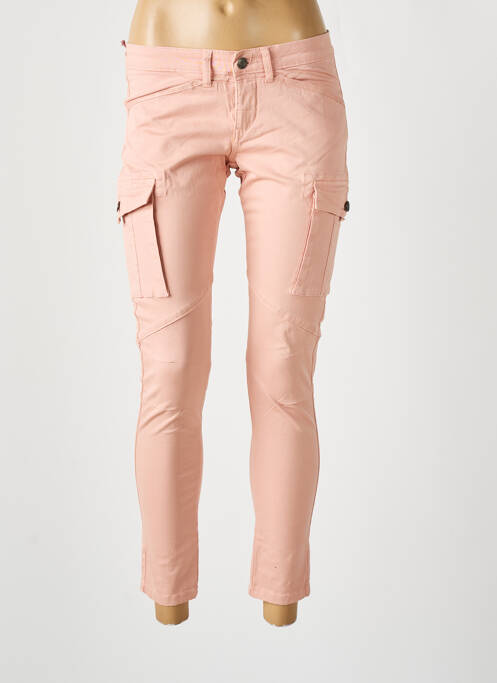 Pantalon chino roz TEDDY SMITH femeie