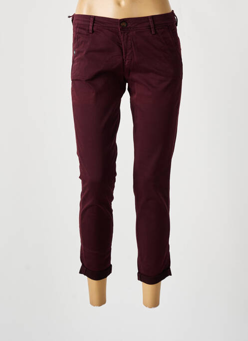 Pantalon slim violet TEDDY SMITH femeie