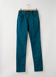 Pantalon drept elasticitate talie înaltă verde CIMARRON femeie