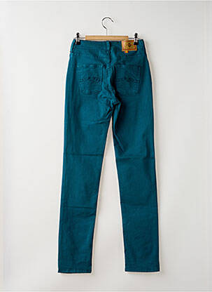 Pantalon drept elasticitate talie înaltă verde CIMARRON femeie