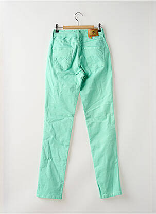 Pantalon drept elasticitate talie înaltă verde deschis CIMARRON femeie