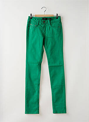 Pantalon slim elasticitate mărime normală verde închis CIMARRON femeie