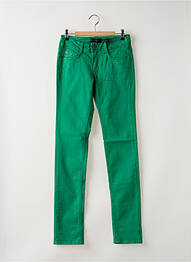 Pantalon slim elasticitate mărime normală verde închis CIMARRON femeie