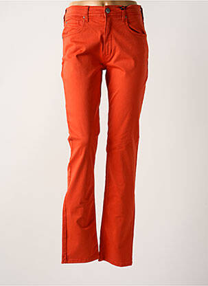 Pantalon drept portocaliu CIMARRON femeie