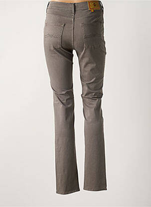 Pantalon drept elasticitate talie înaltă gri CIMARRON femeie