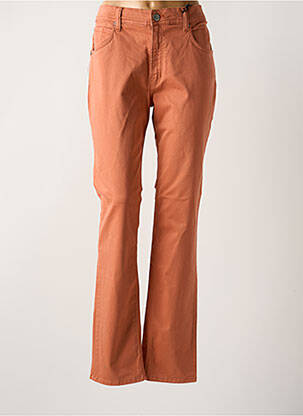 Pantalon drept portocaliu CIMARRON femeie