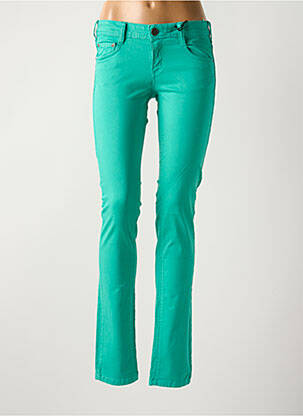 Pantalon drept elasticitate mărime normală verde CIMARRON femeie