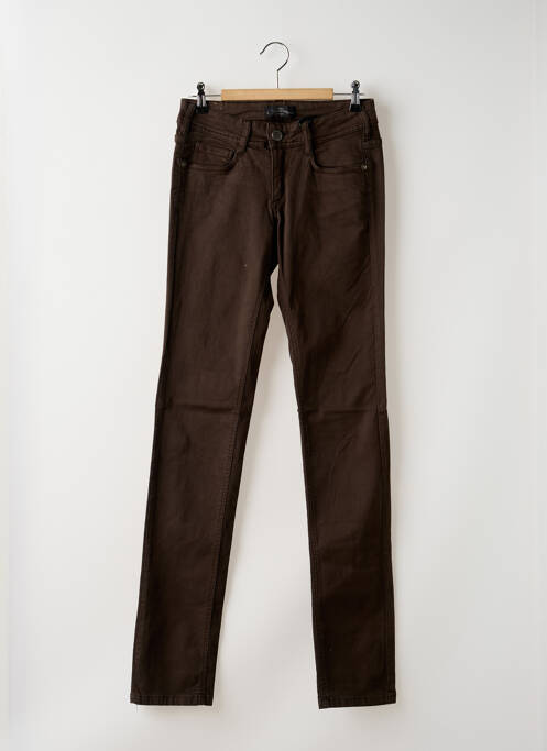 Pantalon slim maro CIMARRON femeie