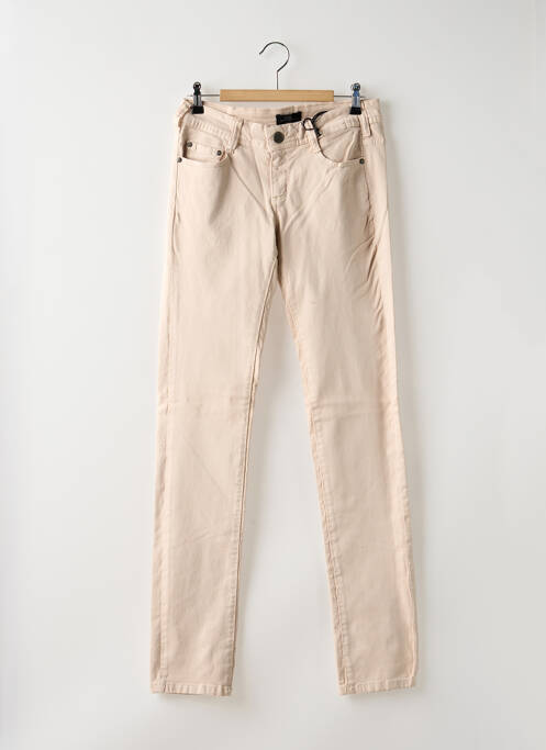 Pantalon slim bej CIMARRON femeie