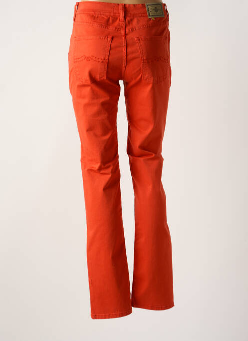 Pantalon drept portocaliu CIMARRON femeie