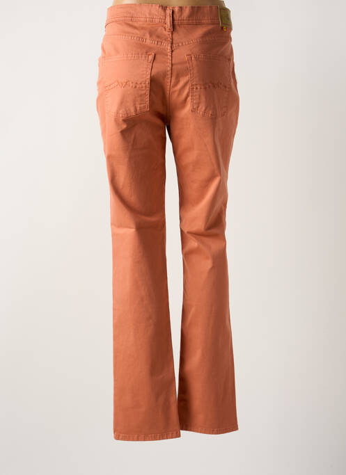 Pantalon drept portocaliu CIMARRON femeie