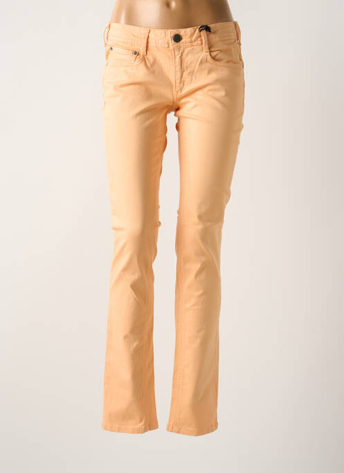 Pantalon drept portocaliu CIMARRON femeie