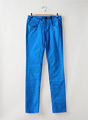 Pantalon slim albastru CIMARRON femeie