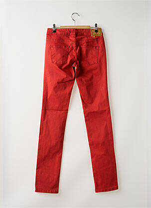 Pantalon slim talie joasă talie joasă roșu CIMARRON femeie