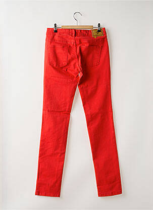 Pantalon slim talie joasă talie joasă roșu deschis CIMARRON femeie