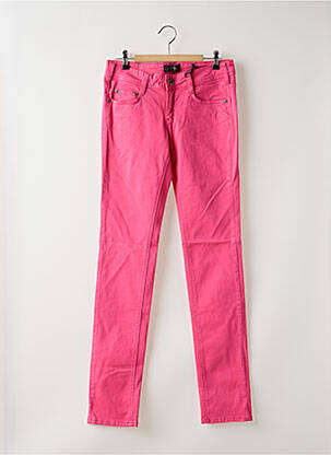Pantalon slim talie joasă talie joasă roz deschis CIMARRON femeie