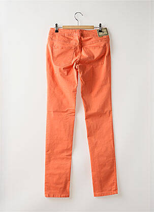 Pantalon slim talie joasă talie joasă portocaliu deschis CIMARRON femeie