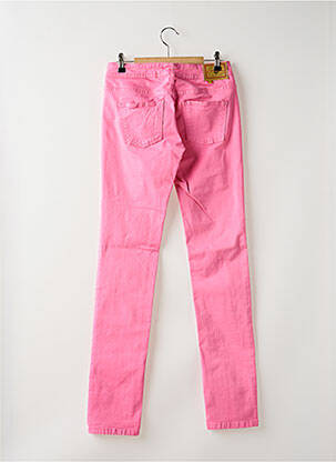 Pantalon slim talie joasă talie joasă roz CIMARRON femeie