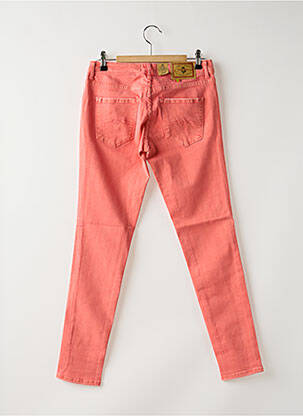 Blugi skinny elasticitate talie joasă roz CIMARRON femeie