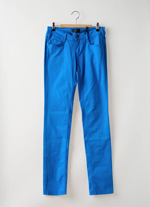 Pantalon slim albastru CIMARRON femeie