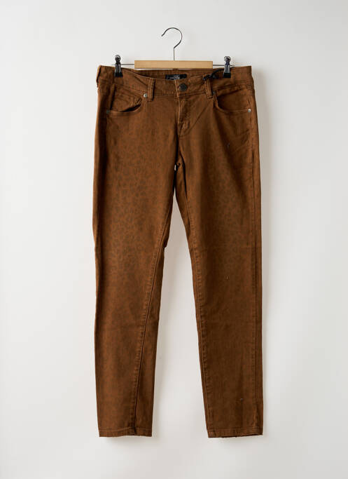 Blugi cu croială slim maro CIMARRON femeie