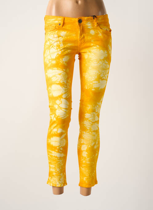 Blugi cu croială slim galben CIMARRON femeie