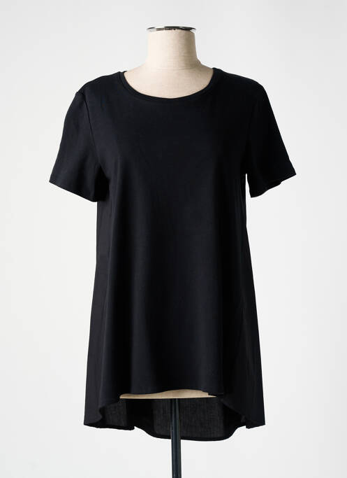 Tunică mâneci scurte negru ORTO BOTANICO femeie