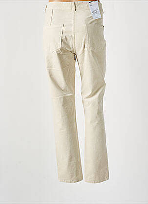 Pantalon slim talie elastică bej EAST DRIVE femeie