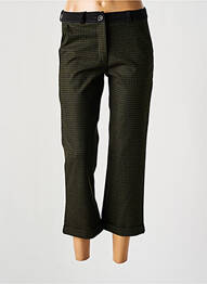 Pantalon 7/8 elasticitate mărime normală verde EAST DRIVE femme