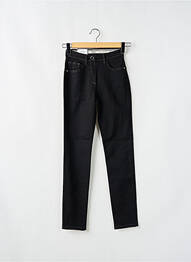 Blugi skinny talie înaltă talie înaltă negru EAST DRIVE femme