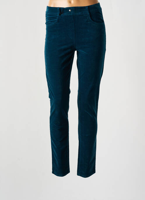 Pantalon slim albastru EAST DRIVE femeie