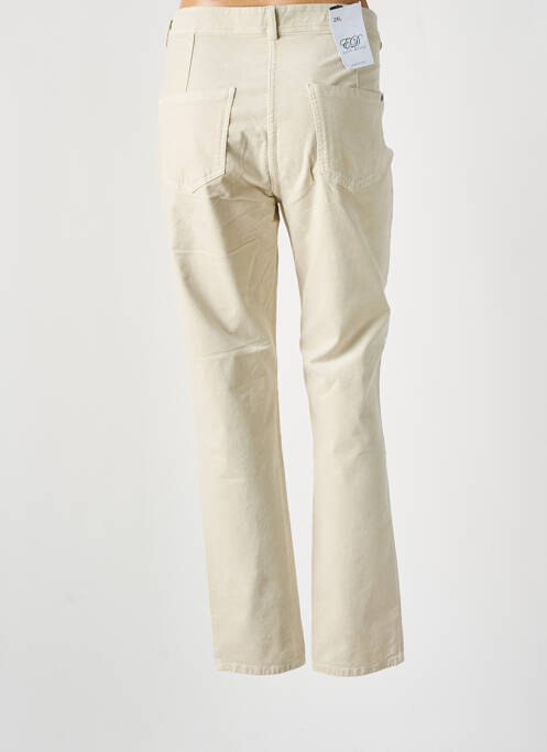 Pantalon slim bej EAST DRIVE femeie