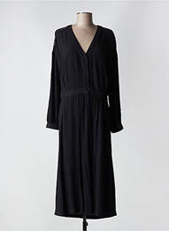 Rochie lungă mâneci lungi mâneci lungi negru LA PETITE FRANCAISE femeie