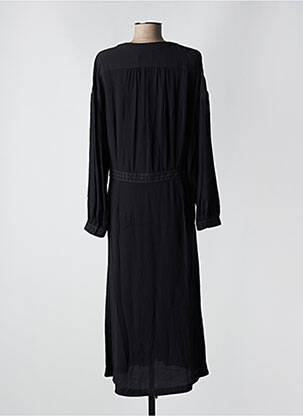 Rochie lungă mâneci lungi mâneci lungi negru LA PETITE FRANCAISE femeie