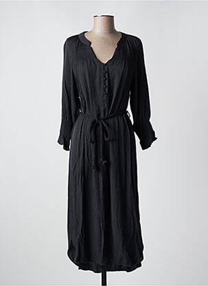 Rochie midi negru CREAM femeie