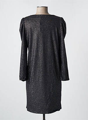 Rochie scurtă mâneci lungi mâneci lungi negru JANIS & JOHN femeie