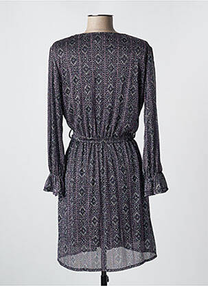 Rochie scurtă mâneci lungi mâneci lungi violet RUE DES ABBESSES femeie