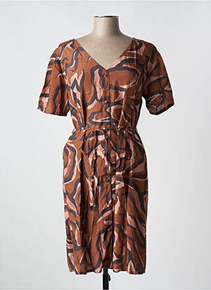 Rochie midi maro CREAM femeie