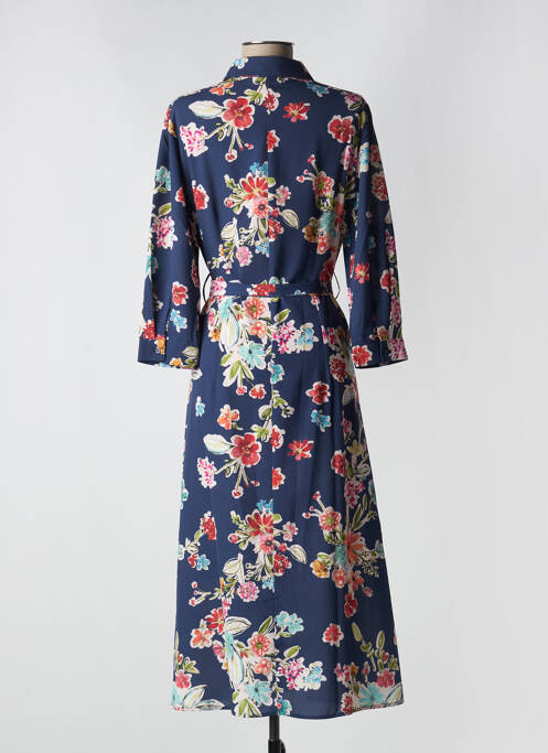 Rochie lungă albastru SIGNE NATURE femeie